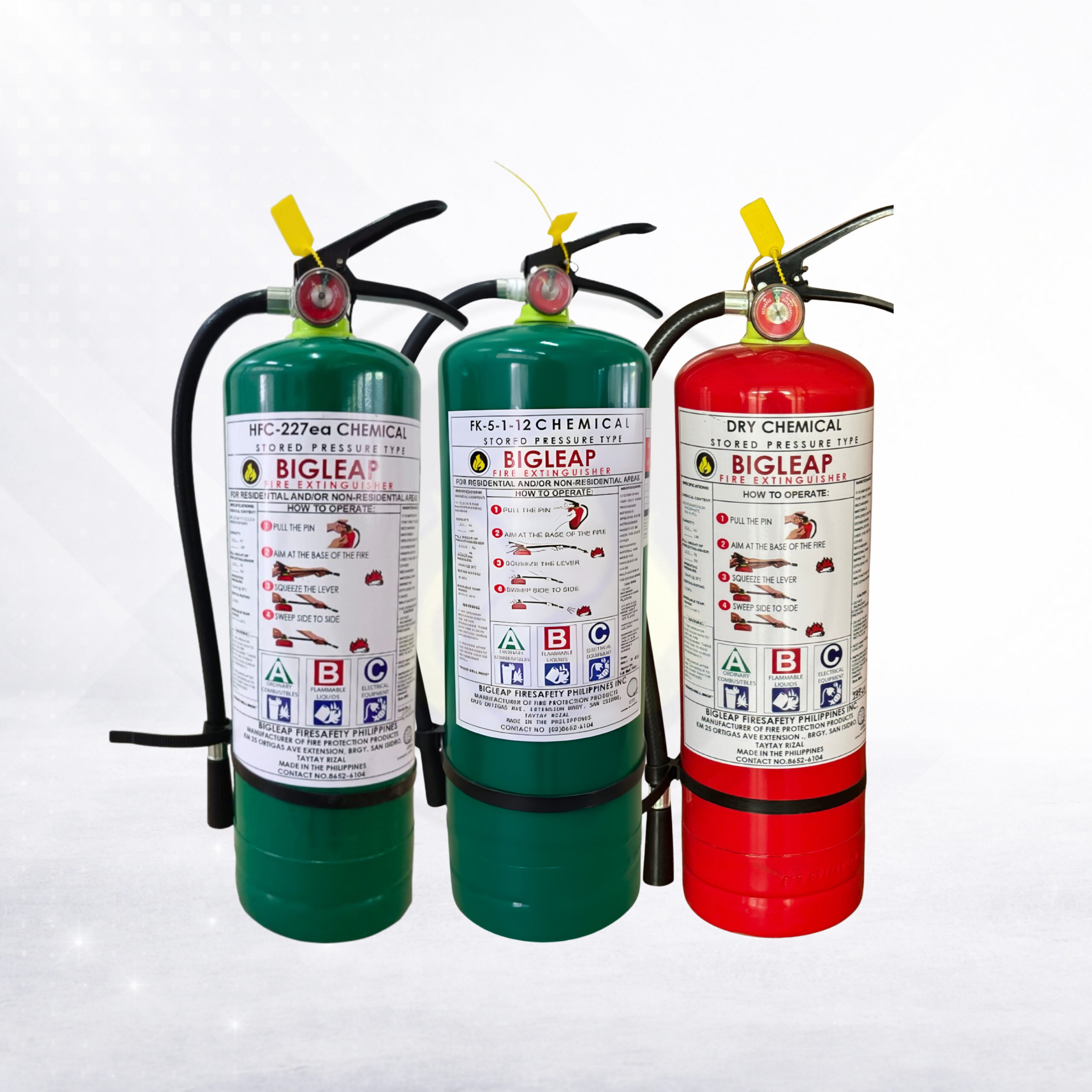 Bigleap dry chemical and clean agent fire extinguishers Philippines